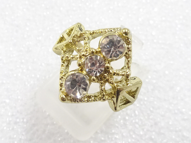 CRYSTAL FASHION RING / JP SIZE 11
